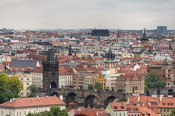 View from Prague Castle - Hradčany, Prague, Czech Republic