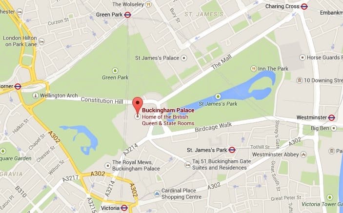 How to get to Buckingham Palace