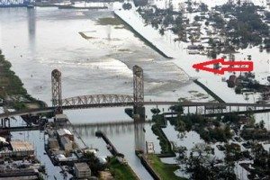 Industrical Canal Levee Breach