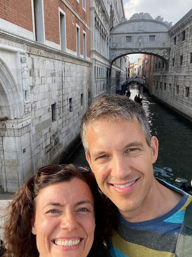 Photo at the Ponte dei Sospri (Bridge of Sighs)