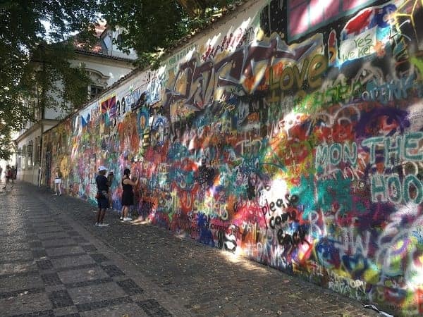 Lennon Wall Prague