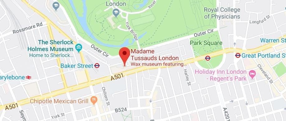 How to Get to Madame Tussauds London