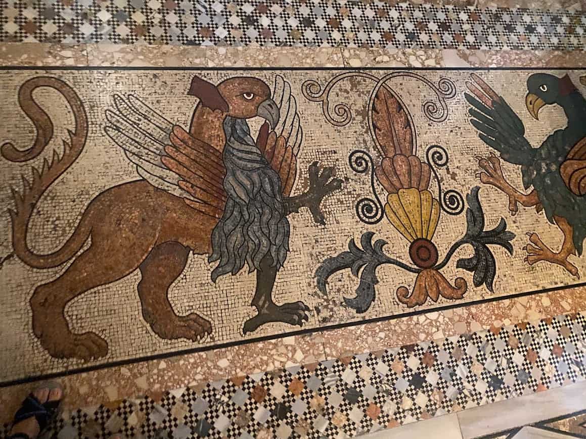 More Tile Mosaics inside of the St. Mark's Basilica