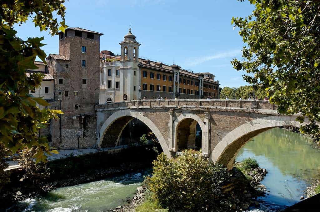 Ponte Fabricio in Rome