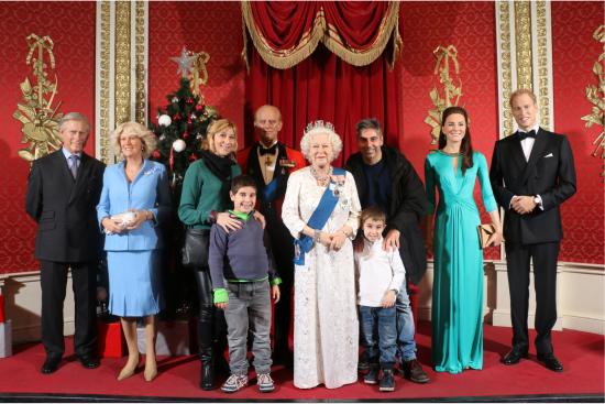 The Royal Family in Madame Tussauds London