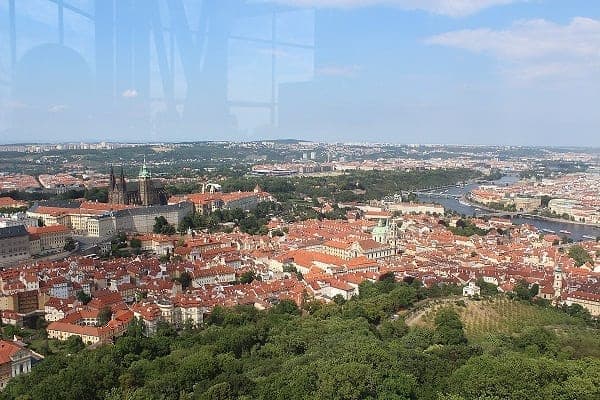 View From the Petrin Tower