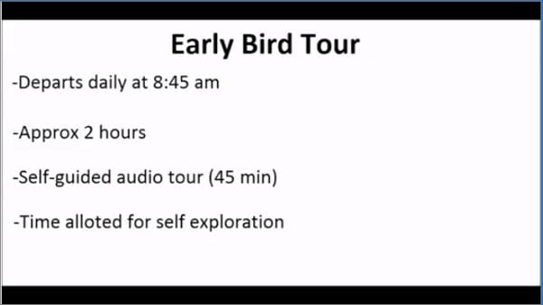 Alcatraz Island Early Bird Tour