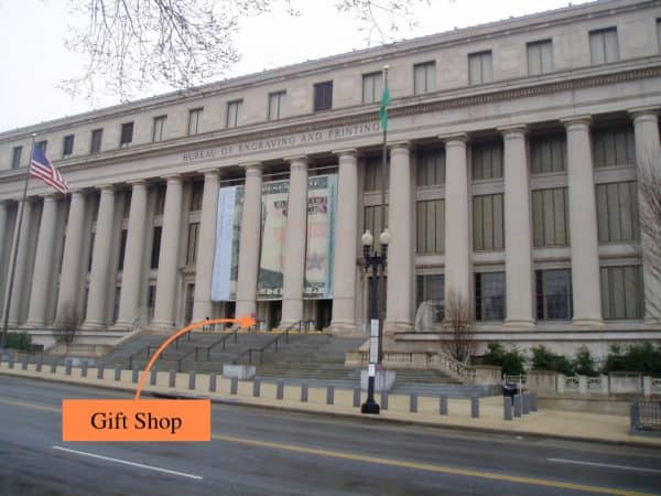 Bureau of Engraving and Printing Gift Shop