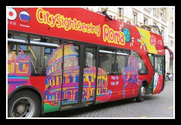 City Sightseeing Rome Bus Review