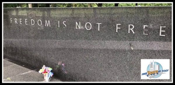 Freedom is Not Free Korean War Memorial