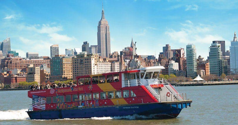Hop-on, Hop-off Boat Tours NYC