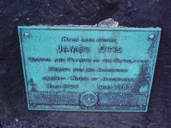 James Otis Gravesite