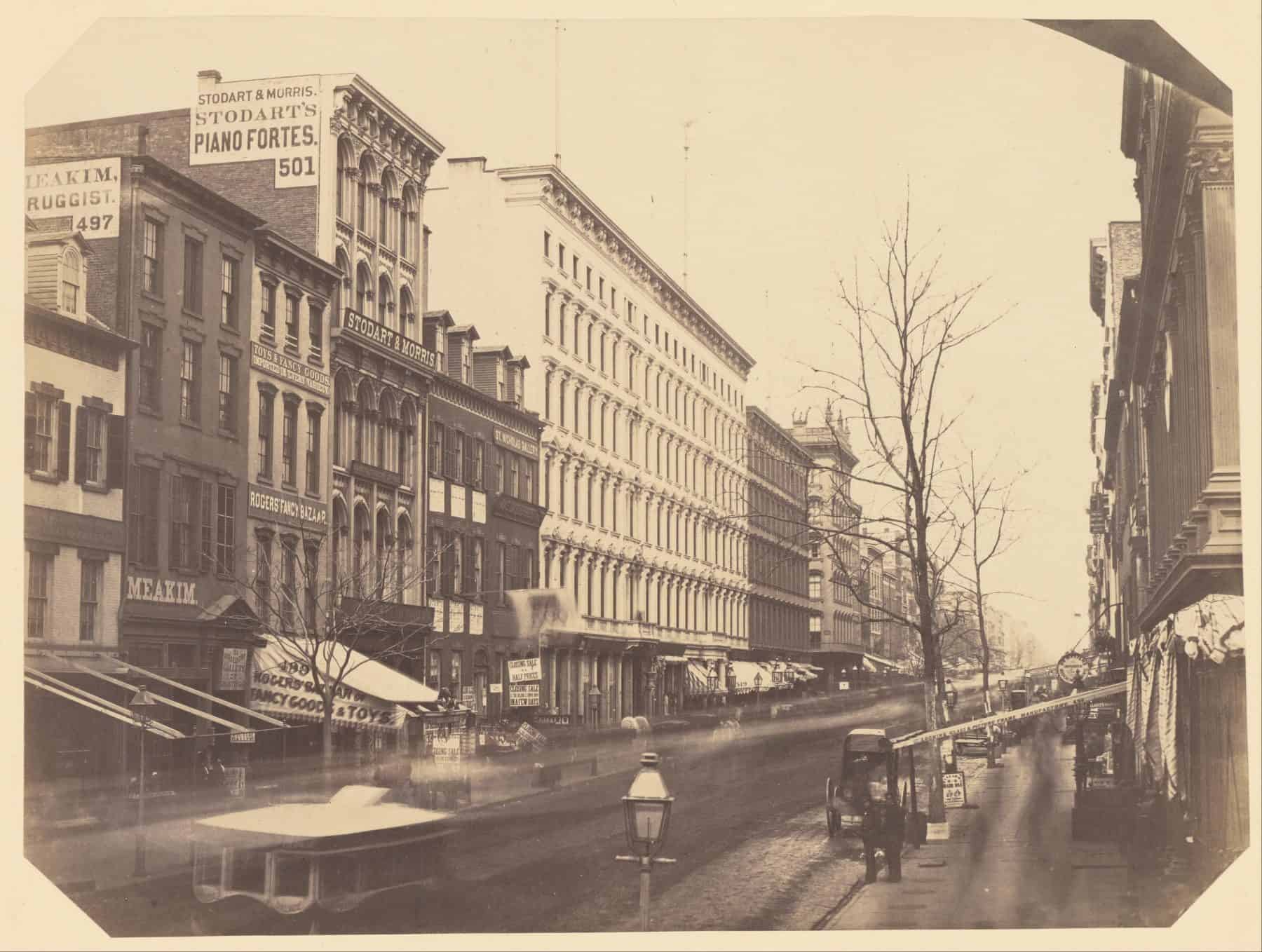 St Nicolas Hotel in Soho circa 1853