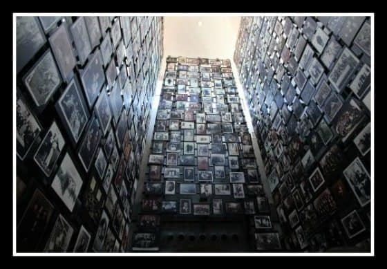 Wall of Photos Holocaust Museum DC