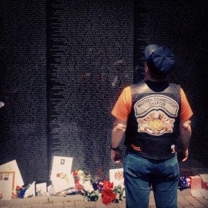Vietnam Memorial Wall names