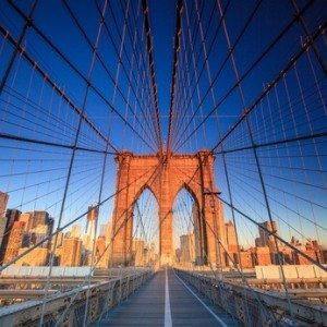 Brooklyn Bridge pedestrian view