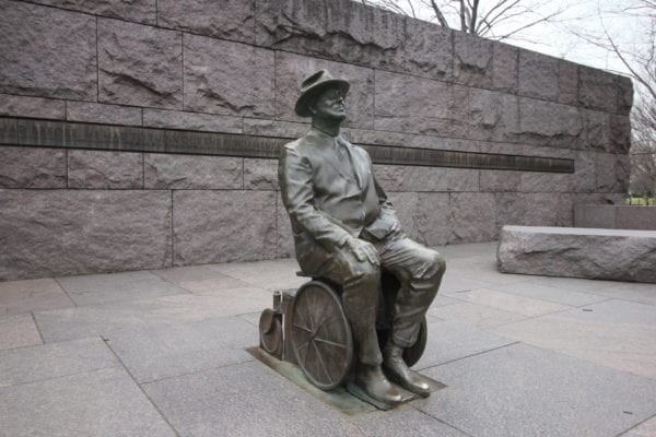 FDR Wheelchair Statue