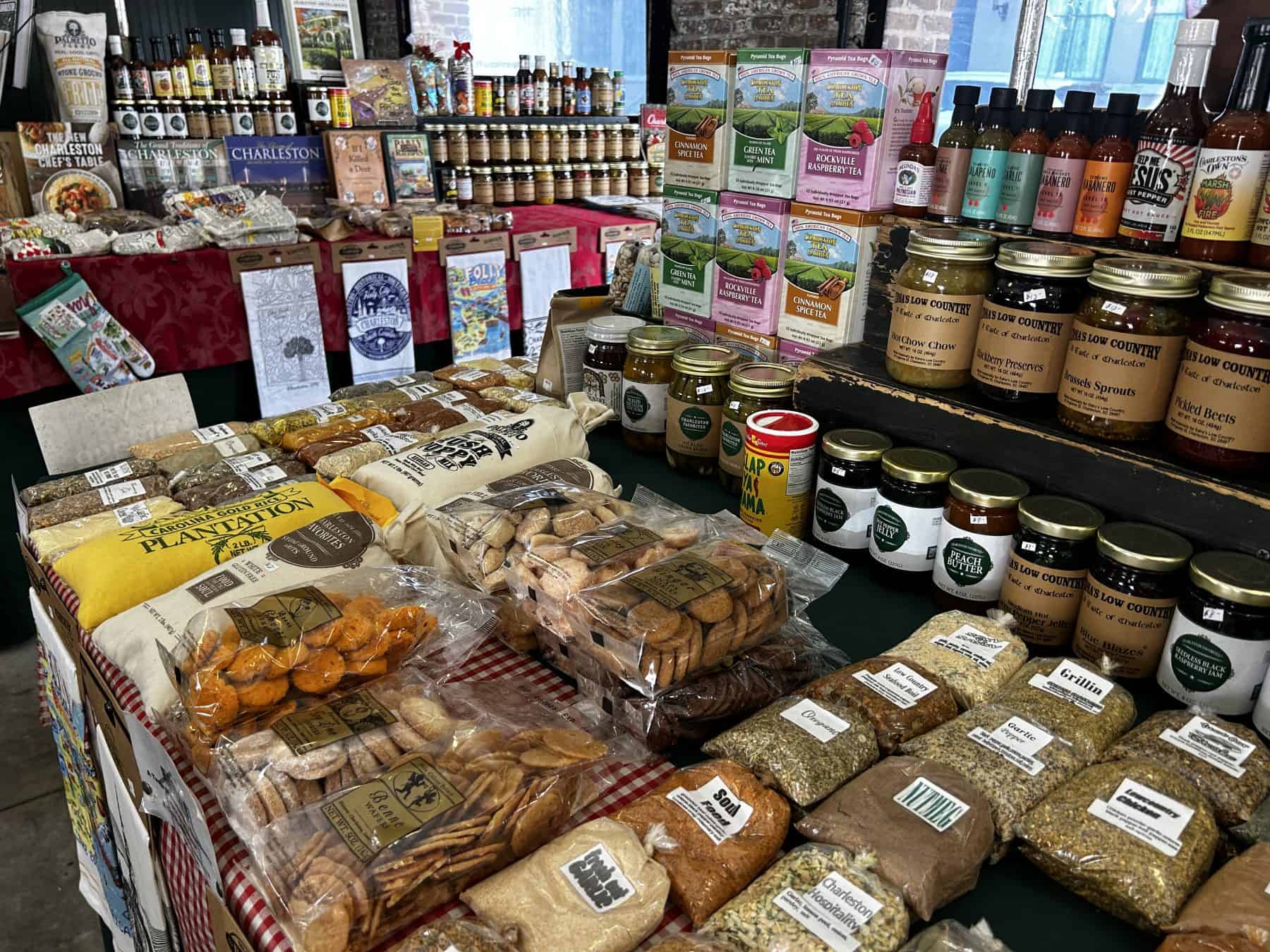 Edna's Lowcountry Stall at the Charleston Market