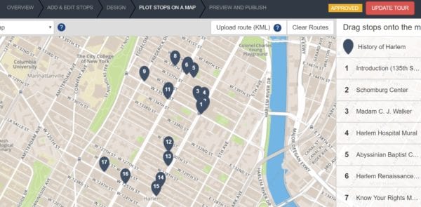 Self-Guided Harlem Tour Map