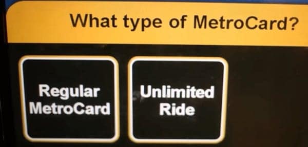 Ulimited vs Regular MetroCard NYC Subway