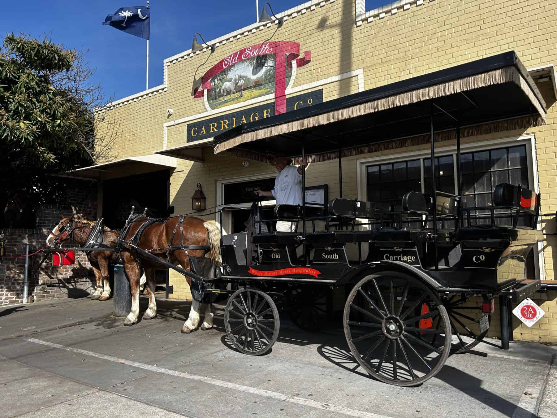 I chose Old South Carriage company mostly because I was already there and they had a tour with availability right then! 