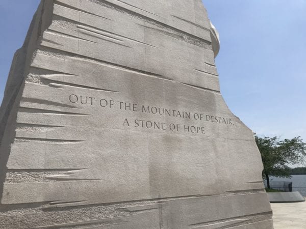 Stone of Hope MLK