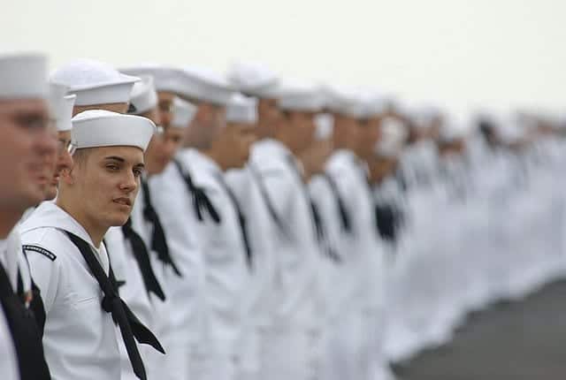 US Sailors Fleet Week