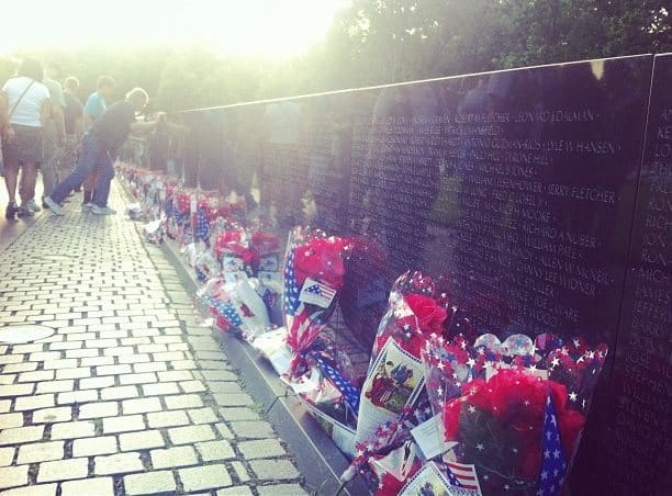 Washington DC Vietnam Memorial Day