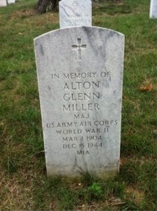 Glenn Miller Grave at Arlington Cemetery