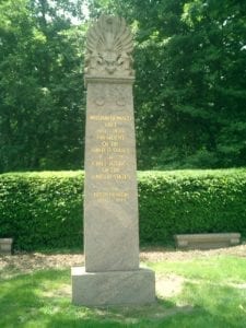 Headstone of William H Taft at Arlington Cemetery