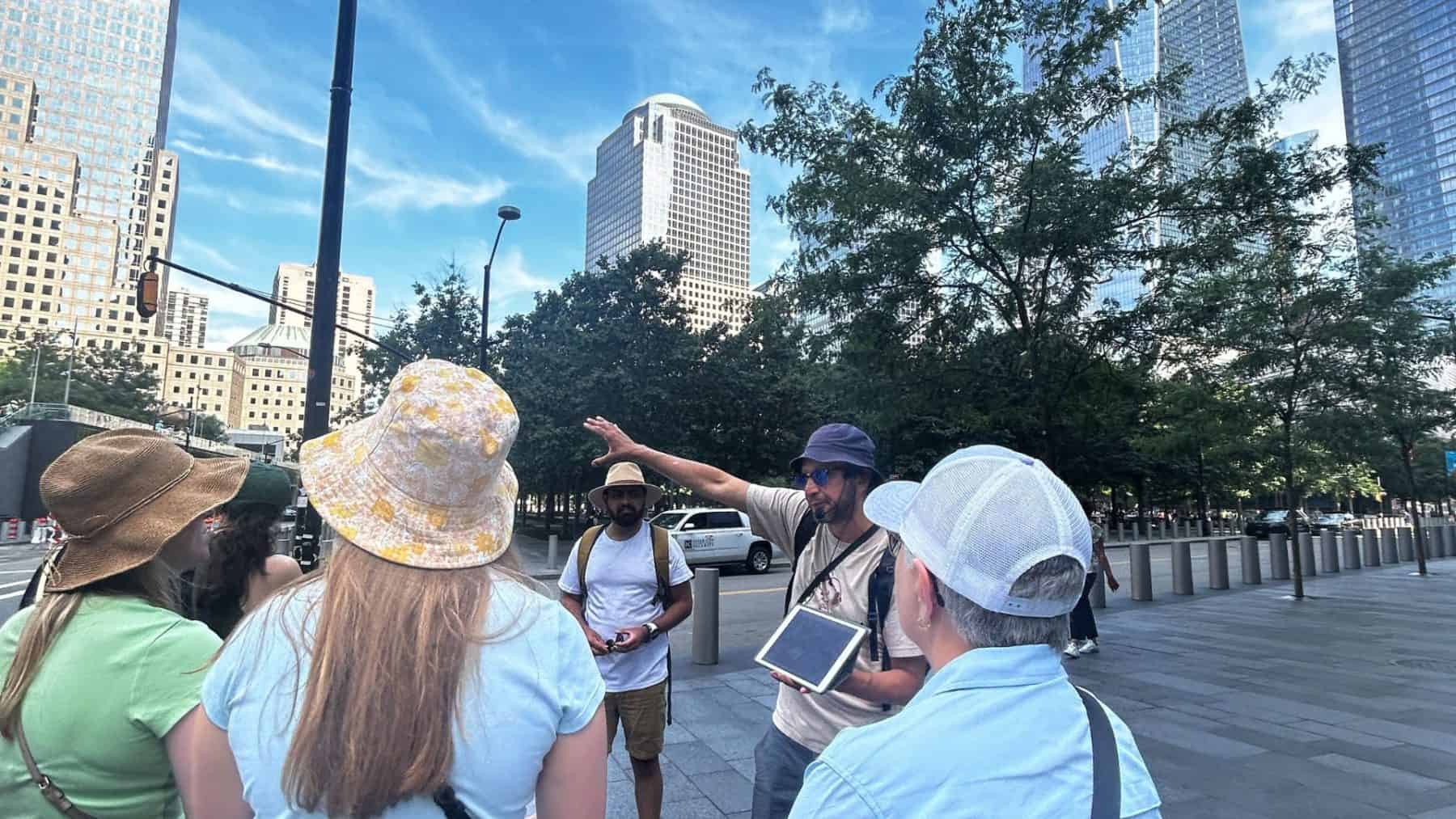 911 Memorial Guide, Map, and Self-Guided Walking Tour