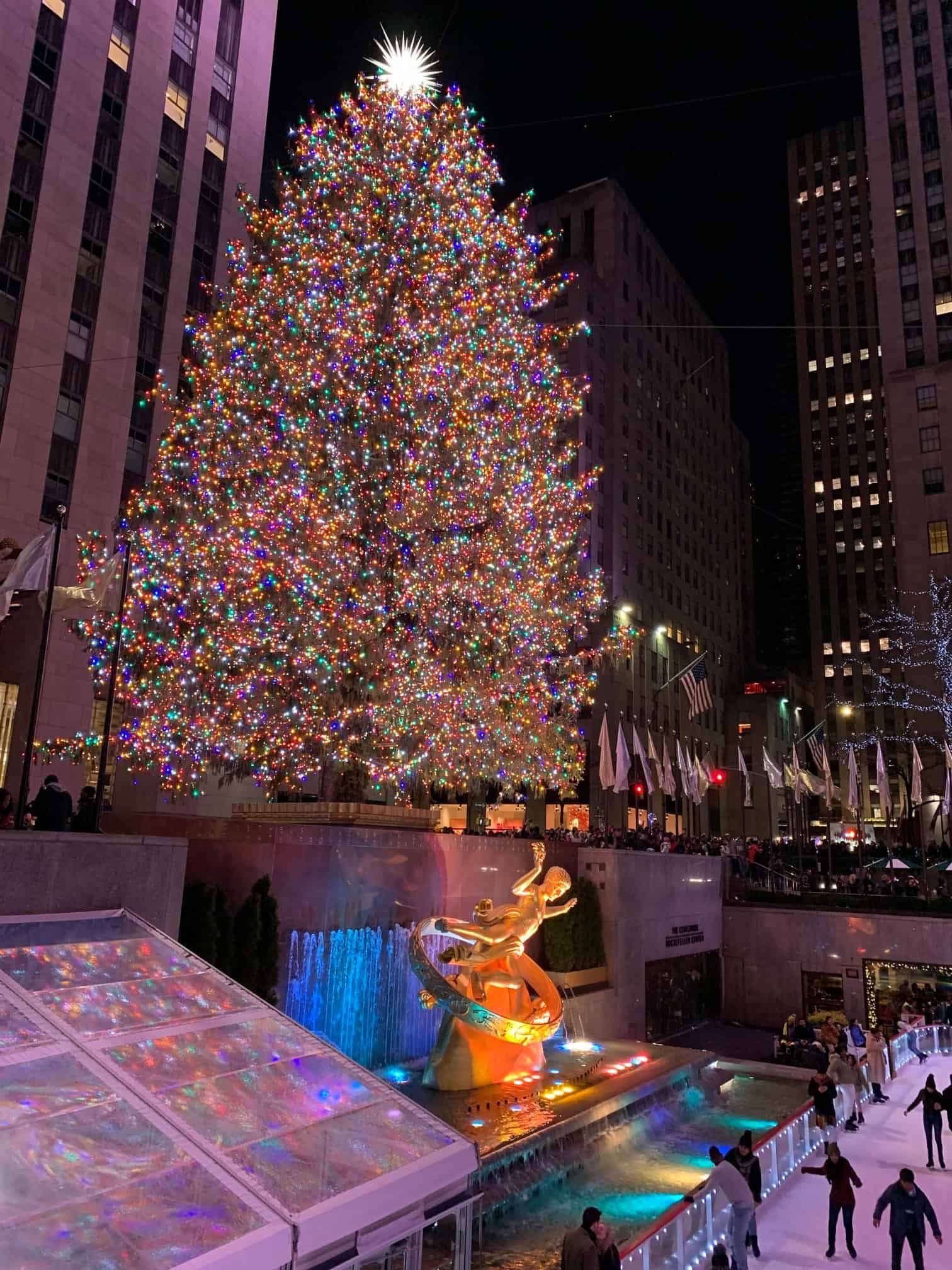 Rockefeller Holiday Tree in NYC