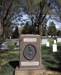 Joe Louis Grave at Arlington Cemetery