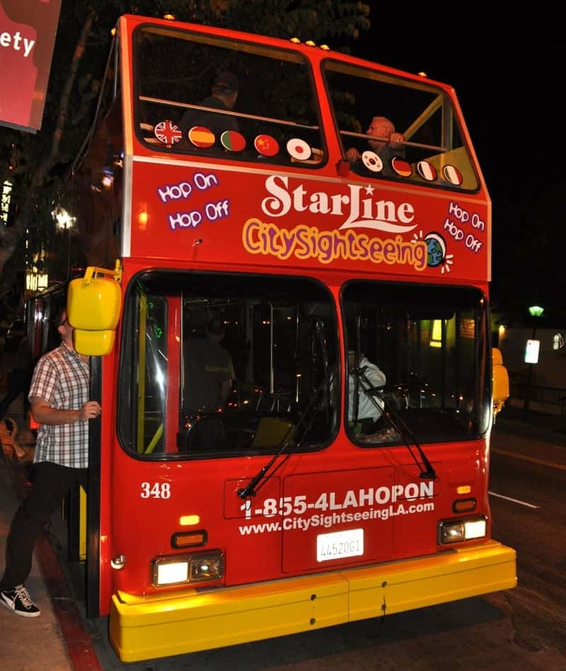 LA Night Bus Tour