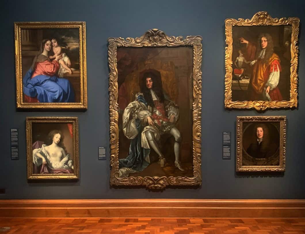 The National Portrait Gallery contains beautiful works depicting great British figures from across the centuries