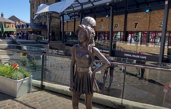 Amy Winehouse Statue Camden Market