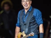 Musician Bruce Springsteen at a music festival. Image Source: Wikimedia user Bill Ebbesen on July 7th, 2012.