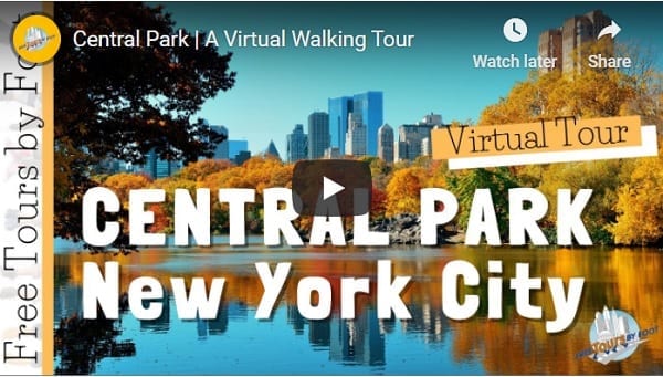 Central Park Walking Tour Video