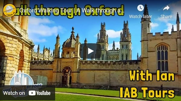 Oxford Walking Tour Virtual