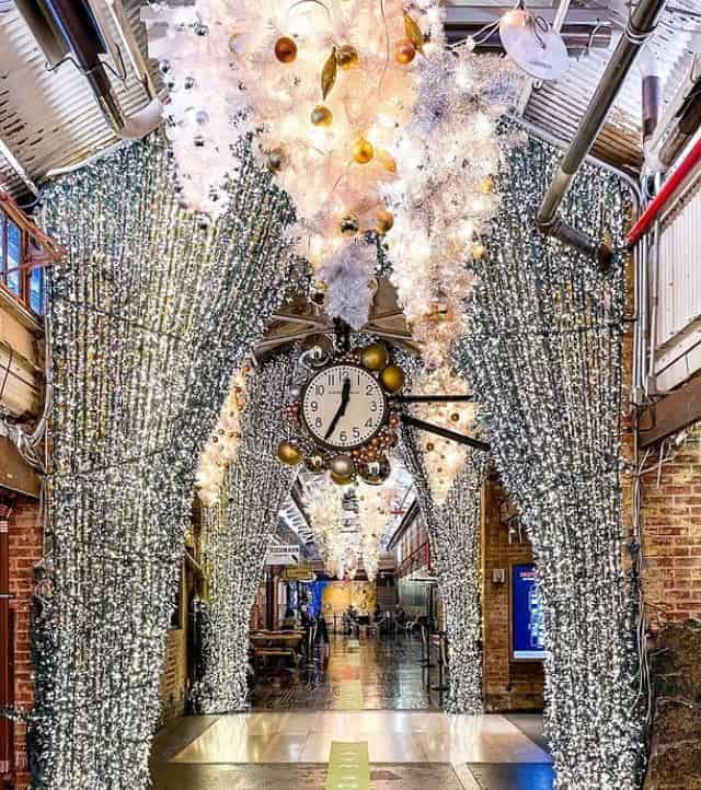 Chelsea Market at Christmas