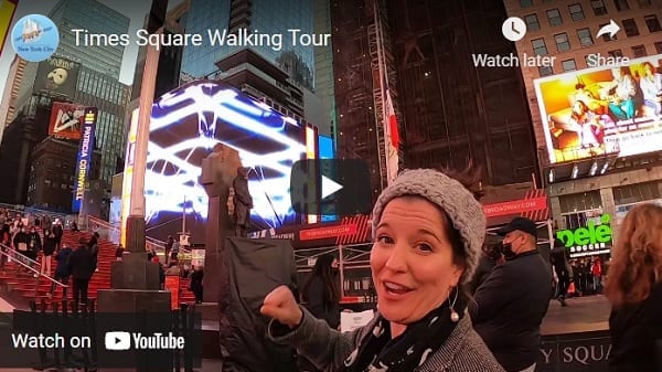 Times Square Walking Tour Video