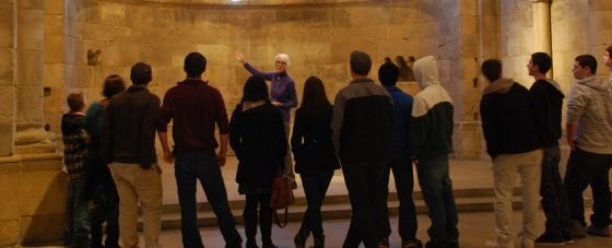 A guided walking tour at The Met Cloisters