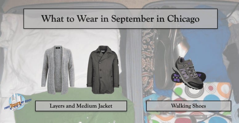 What to wear in September in Chicago