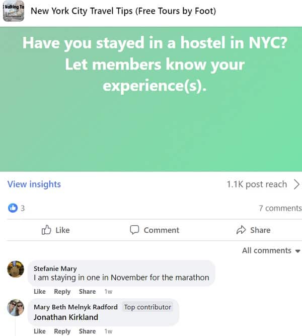 NYC Hostel Recommendations