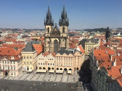 View of Prague from Observation Deck
