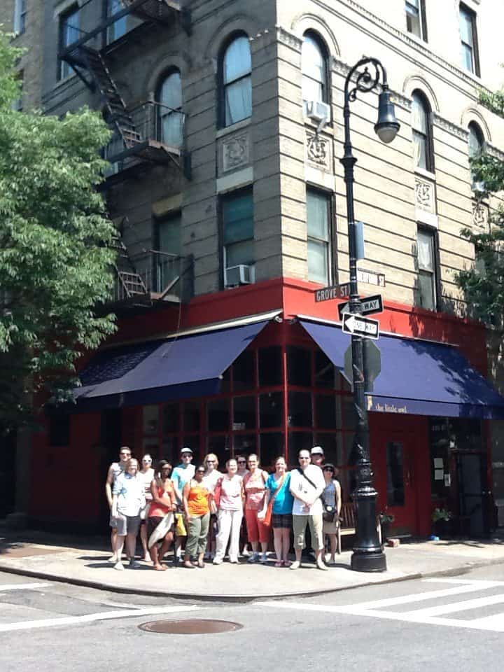 Friends Apartment Building in Greenwich Village