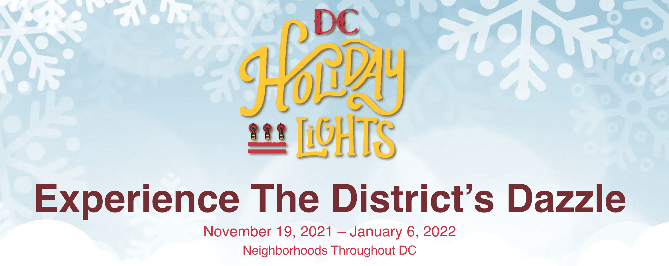 Where to see Holiday Lights in DC Free Tours by Foot