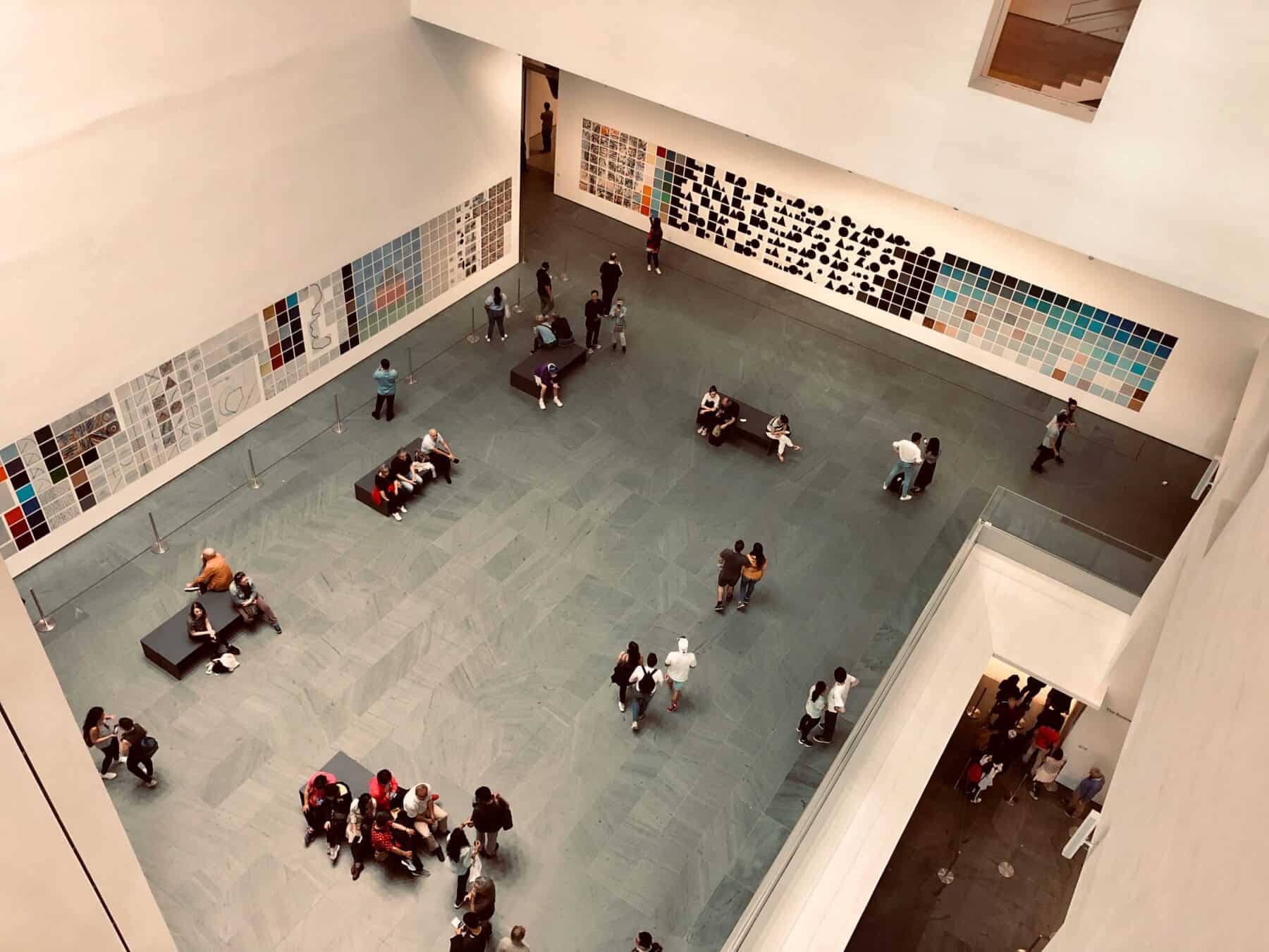 Atrium of MoMA