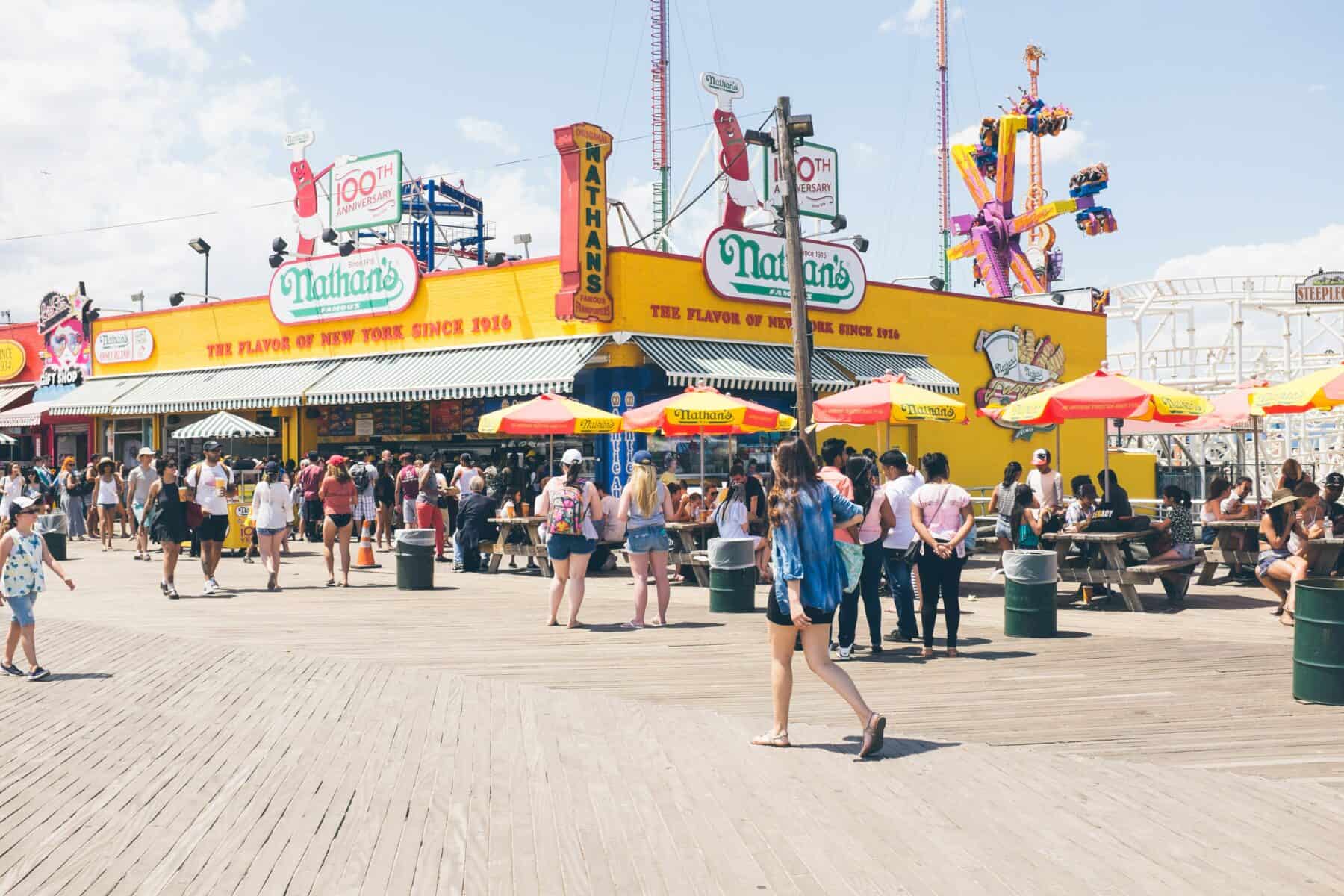 nathans in coney island 1