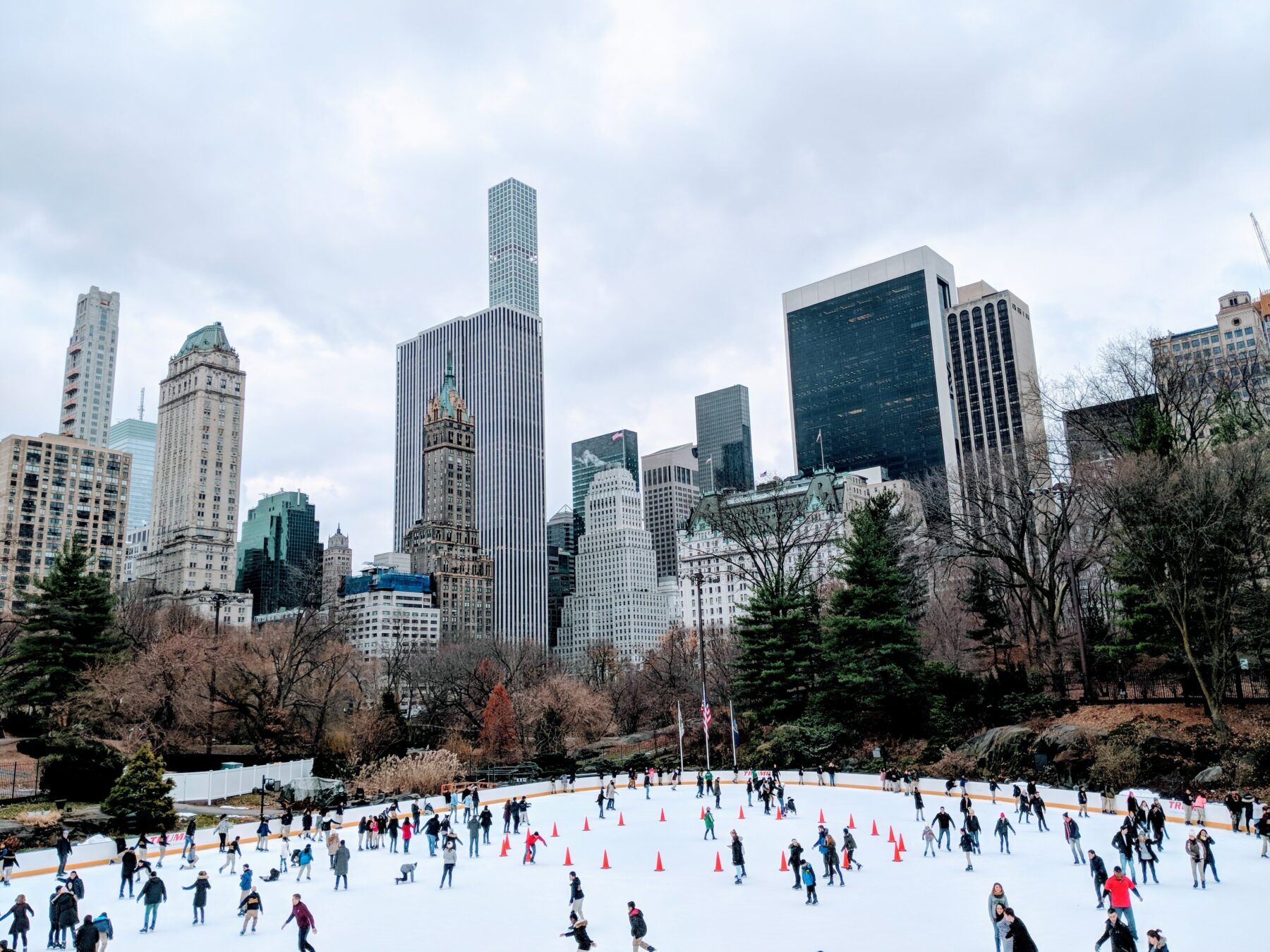 view from Wollman rink